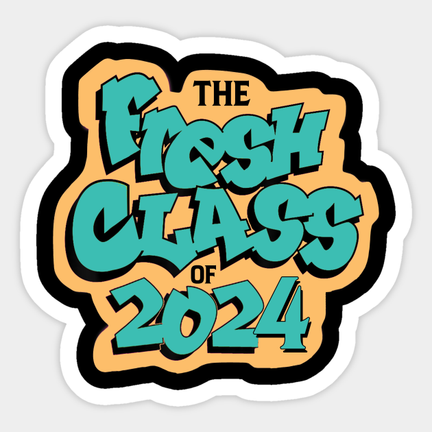 Class of 2024 Senior Fresh 90s Retro The Fresh Class Of 2024